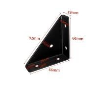 ราคา 4 ชิ้น ขั้วต่อเข้ามุม DIY เหล็กฉากตัว สามเหลี่ยม เหล็กฉากเจาะรู เหล็กฉากทำชั้น หนา (21385441087)