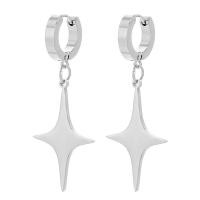 ราคา TKNUS ต่างหูแบบห่วงสำหรับผู้ชายผู้หญิงเสื้อผ้าแนวสตรีทสีเงินตัวล็อกตุ้มหูสร้างสรรค์มีสไตล์ต่างหูรูปไม้กางเขนดาวตุ้มหูเกาหลี (17976535833)