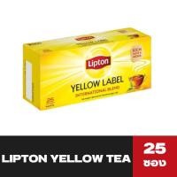 ราคา LIPTON ลิปตัน ชาผงชนิดซอง ฉลากสีเหลือง 2 กรัม x 25ซอง YELLOW LABEL Tea bags 1001 (21576722347)