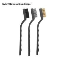 ราคา สแตนเลสขนาดเล็กลบแปรงสนิมทองเหลืองทำความสะอาดขัดโลหะแปรงทำความสะอาดเครื่องมือบ้านลวดทองเหลืองแปรงไนลอน (12111285885)