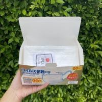 ราคา พร้อมส่ง แพคใส่กล่อง แมสญี่ปุ่น หน้ากากอนามัยญี่ปุ่น ยี่ห้อ Biken 50ชิ้น กล่อง แท้ (11507113519)