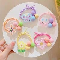 ราคา New Cartoon Series Girls Cute Kids Elastic Flower Rabbit Hair Bands Children Hair Ties Princess Hair Accessories Headwear (20211856977)