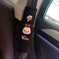 ราคา Car Seat Belt Cover ลายการ์ตูนน่ารัก Car Seat Belt Cover ชายและหญิง Universal Seat Belt Cover ลายการ์ตูน ตกแต่งรถ (18495061253)