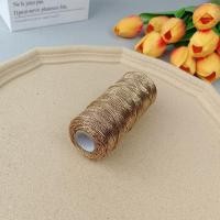 ราคา เชือกดิ้น ดิ้นสี เชือกห้อยป้ายแท็ก 1 5มิล เชือกทอง แดง เงิน เชือกเส้นเงา 100เมตร (21404728877)