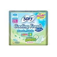 ราคา sofy โซฟี ผ้าอนามัย cooling fresh ซูเปอร์สลิม 0 1 ใหม่ สาสกัดจากแตงกวา มี 4 ไซส์ โซฟีแตงกวา (20947022718)