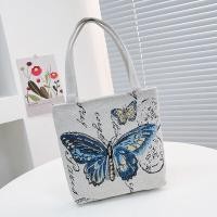 ราคา Handcrafted Embroidered Handbag Stylish Womens Shoulder Bag Vintage Top handle Bag Animal Print Tote Bag Embroidered Canvas Handbag (19764758896)