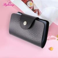 ราคา พรีออเดอร์ เริ่มต้น กระเป๋าสตางค์ กระเป๋าใส่นามบัตร 12 ช่อง สีพื้น สําหรับผู้ชาย และผู้หญิง 5 (21450785224)