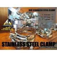 ราคา แคมป์รัด เข็มขัด สแตนเลส สำหรับรัดท่อยางซิลิโคนอินเตอร์คูลเลอร์ ขนาด 2 นิ้ว 2 5 นิ้ว 3 นิ้ว มีกันคลาย งานสเตนเลสแท้ (15380850669)