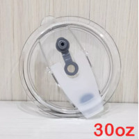 ราคา ฝาแก้วกันน้ำหกมีรูใส่หลอดพร้อมจุกปิด ขนาด 30ออนซ์ วัสดุพลาสติก food grade ปลอดภัยในการใช้งาน ใช้ได้กับแก้ว เยติ และ Ozark Trail 30 oz (16712182457)
