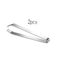 ราคา ที่ดึงผมสแตนเลสกิ๊บหมูครัวไก่กำจัดขนปลากระดูกสันหลังกระดูกปลาคลิปแหนบดึงผมเป็ดผมหมู 4 แพ็ค (21753531974)