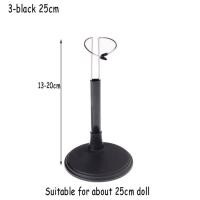 ราคา ONECEW โมเดลบ้านตุ๊กตาขาตั้งตุ๊กตาฐานยึดสำหรับตุ๊กตาหมีสีขาว ดำที่วางโชว์ตุ๊กตาที่สามารถปรับได้ที่วางตุ๊กตาที่ยึดรองรับหุ่นตุ๊กตาที่วางมือ (16969814112)