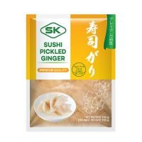 ราคา ขิงดอง SK ขิงดองญี่ปุ่น ขิงสไลซ์ซูชิ 150g ขิงดองสามรส Sushi pickled ginger (17362607420)