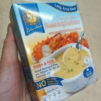 ราคา เลดี้แอนนาซุปปูอลาสก้า1 ซอง 25 กรัม 3ซุปครีมปูอลาสก้ากึ่งสำเร็จรูปตราเลดี้แอนนาLady Anna Alaskan Crab Soup 1 sachet 25 g 3Lady Anna instant cream Alaskan crab soup (16030489837)