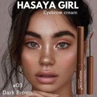 ราคา No HH1066 hasaya girl eyebrow cream มาสคาร่าคิ้ว มีให้เลือก 3สี แพ็คเก็จสวย กันน้ำ ติดทนนาน ไม่เป็นก้อน (20572157137)