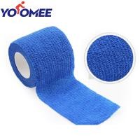 ราคา Yoomee ผ้าพันแผลผ้าก๊อซ1ม้วนขนาด2 5 5 7นิ้วแบบมีกาวในตัวผ้าพันแผลยางยืดระบายอากาศได้สำหรับใส่เล่นกีฬา (21209673020)