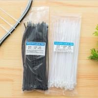 ราคา สายรัดพลาสติก เคเบิ้ลรัดสายไฟ พลาสติกรัดสายไฟ Cable Ties แพ็ค 100 เส้น (20560175110)