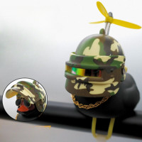 ราคา รถจักรยานยนต์ตกแต่ง เป็ดสีเหลืองขนาดเล็กที่จะหมดลมหมวกกันน็อกแมลงปอไม้ไผ่จักรยานรถกระจกมองหลังเครื่องประดับเครื่องประดับรถยนต์ไฟฟ้าสีดำเป็ด (17495009120)