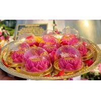 ราคา ขนมอาลัว ราคาต่อ 1 ดอก ขนมถวายขอพรพระแม่ลักษมี ขนมดอกบัวบานมงคล ถวายองค์เทพ (19412607278)