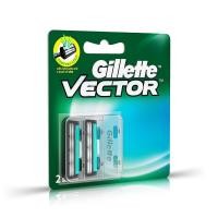 ราคา Gillette ของแท้ ยิลเลตต์ เวคเตอร์ Vector ใบมีด 2 ชิ้น (21609182289)