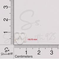 ราคา ตะขอตัวเอ็ม เอ็น เอส เงินแท้ 92 5 ตะขอสร้อยคอ ตะขอสร้อยข้อมือ ตะขอห้อยพระเครื่อง (14617408588)