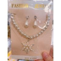 ราคา เครื่องประดับชุดไทย ไม่ลอกไม่ดำ สร้อยมุก พร้อมต่างหู สร้อยไข่มุก สร้อยมุกชุดไทย สร้อยคอมุก สร้อยใส่กับชุดไทย Pearl necklace (21170944401)