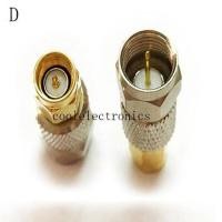 ราคา 2pcs SMA Male Female to F Type Male Female straight RF Coaxial Cable Connector Adapter (6097536877)
