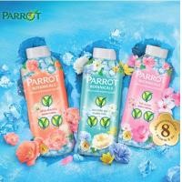 ราคา Parrot แพรอท แป้งเย็น พฤกษานกแก้ว 260g ให้เลือก 3 กลิ่น เย็น สดชื่นนนนน (15939267715)