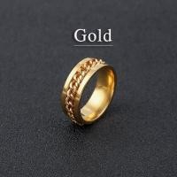 ราคา แหวน แหวนเท่ๆผู้ชาย แหวนแฟชั่น แหวนโซ่ หมุนได้ 5 สี แหวนสแตนเลส สตีล แท้ 100 ผิวเงาสวย ดีไซน์แบบเรียบง่าย (5000920330)