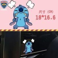 ราคา HYS สติกเกอร์ลายการ์ตูนสติชสะท้อนแสงสติกเกอร์ติดรถยนต์กันน้ำสติกเกอร์ติดรถยนต์ประตูหน้าต่างร่างกายสติกเกอร์ติดรถยนต์สติกเกอร์ติดรถยนต์สติกเกอร์ติดมอเตอร์ไซค์สติกเกอร์กันรอยขีดข่วน (13111779496)