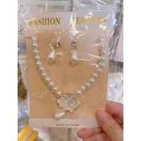 ราคา เครื่องประดับชุดไทย ไม่ลอกไม่ดำ สร้อยมุก พร้อมต่างหู สร้อยไข่มุก สร้อยมุกชุดไทย สร้อยคอมุก สร้อยใส่กับชุดไทย Pearl necklace (21170944403)