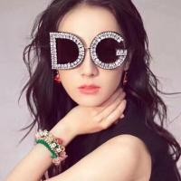 ราคา จดหมายบุคลิกภาพDGหญิงแว่นตาถนนยิงแว่นกันแดดผู้หญิงผู้ชาย (3356430970)