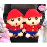 ราคา ตุ๊กตาชินจังขนเรียบนุ่มขนาด 9 นิ้ว 7 นิ้ว (16088594423)