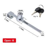 ราคา กุญแจล็อคตู้กระจก กุญแจล็อคตู้โชว์ Glass cabinet lock กุญแจบานเลื่อนกระจกตู้สลับ วัสดุเงางาม หรูหราสมกับล็อคตู้โชว์ ตัวล็อคตู้โชว์กระจก (21468031388)