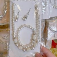 ราคา เครื่องประดับชุดไทย ไม่ลอกไม่ดำ สร้อยมุก พร้อมต่างหู สร้อยไข่มุก สร้อยมุกชุดไทย สร้อยคอมุก สร้อยใส่กับชุดไทย Pearl necklace (21450758133)