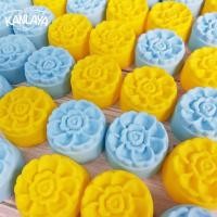 ราคา 5 cm พิมพ์ดอกบานชื่น รหัส32K 12 ชิ้น 1โหล SKU 8859666800392 (4470816388)