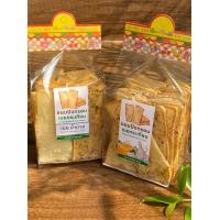 ราคา ขนมปังกรอบ รสเนยกระเทียม ใช้เนยสดแท้ กรอบอร่อย บาง3มิล (21359765930)