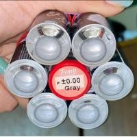 ราคา คอนแทคเลนส์ รุ่น Pony สีเทา ตาล gray brown ลายฮิต มีค่าสายตา 0 00 10 00 (16466134228)