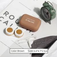 ราคา Contact Lens Case ราคาถูกตลับคอนแทคเลนส์กล่องคอนแทคเลนส์น่ารักกล่องคอนแทค (21384608773)