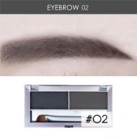 ราคา Eyebrow Powder Nice Shop Double Shape Color แท้100 Nice shop เขียนคิ้วฝุ่น 2 ช่อง พร้อมแปรงแต่งหน้า Eyebrow Powder 2 Color Shades (20848809203)