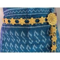 ราคา เข็มขัดสีทองเส้นเล็กต่อดอกใส่กับชุดไทยสวยๆ (13654336787)