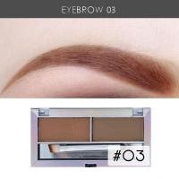 ราคา Eyebrow Powder Nice Shop Double Shape Color แท้100 Nice shop เขียนคิ้วฝุ่น 2 ช่อง พร้อมแปรงแต่งหน้า Eyebrow Powder 2 Color Shades (20848809204)