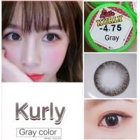 ราคา คอนแทคเลนส์ รุ่น Mini Kurly Furby สีเทา ตาล Gray Brown ค่าสายตา 0 00 10 00 (18331161530)