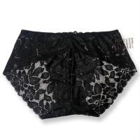 ราคา W12 กางเกงในลูกไม้คนอ้วน กางเกงในลูกไม้ไซส์ใหญ่ 3XL เอว30 50นิ้ว กางเกงในผู้หญิงไซส์ใหญ่ ถ่ายจากสินค้าจริง (21342353087)