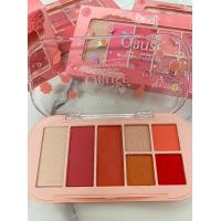 ราคา Obuse eyeshadow blusher highlighter บลัชออนและพาเลทครบจบในตลับเดียว (19787377438)
