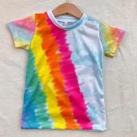 ราคา abckids เสื้อยืดเด็กมัดย้อม Size S XL ผ้าฝ้ายผสม แขนสั้น คอกลม แฟชั่นฤดูร้อน สำหรับเด็กผู้ชายและเด็กผู้หญิง TSF 2 (20577363767)