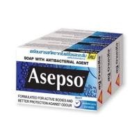 ราคา สบู่ Asepso อาเซปโซ สบู่ก้อน 134ก้อน สบู่อนามัย ลดแบคทีเรีย บำรุงผิว 70 80g (21406393308)