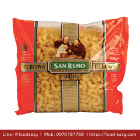 ราคา เส้นพาสต้า สปาเกตตี้ เฟตตูชินี่ มักกะโรนี Angle Hair เพนเน่ และ พาสต้าเด็ก หลายสี San Remo (12995817314)