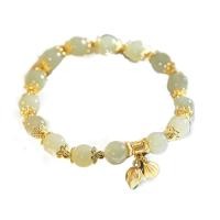 ราคา SIMPLIC สร้างสรรค์และสร้างสรรค์ เครื่องประดับทำมือ ลูกปัดหยก โลหะผสมอัลลอยด์ ของขวัญแฟนสาว กระดิ่งมีกระดิ่ง กำไลข้อมือผู้หญิง สร้อยข้อมือย้อนยุค อุปกรณ์เสริมเครื่องแต่งกาย สร้อยข้อมือสไตล์เกาหลี (2165