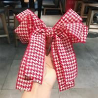 ราคา OQEWPI โบว์มัดผมสวยๆ โบว์ติดผม เครื่องประดับผม ดับเบิลโบว์ ลายสก๊อต อินเทรนด์ คลิปสปริง กิ๊บติดผม ปิ่นปักผม กิ๊บติดผมโบว์ (20335708507)