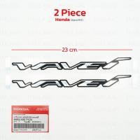ราคา สติ๊กเกอร์ โลโก้ WAVE i ของแท้ สีบอร์นดำ สำหรับ ฮอนด้า Honda Wave 110i 110cc ปี 2018 2024 (21447470997)